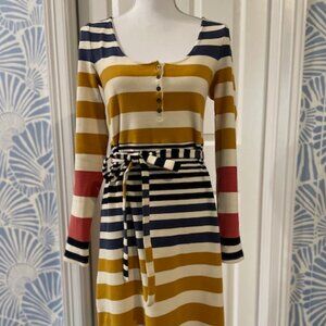 Anthropologie Saturday Sunday Riley Dress Striped Size Small